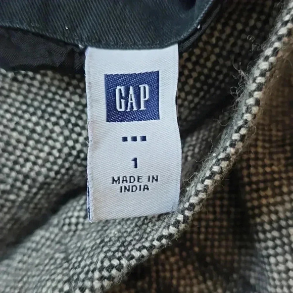 Gap Gray Wool Skirt Size 1 - Picture 3 of 4
